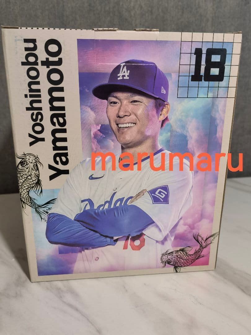 新品 山本由伸ボブルヘッド人形[本物] 6月13日ドジャーススタジアム限定配布①