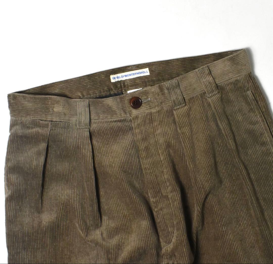 パンツ NOROLL \"THICKWALK CORDS PANTS\"