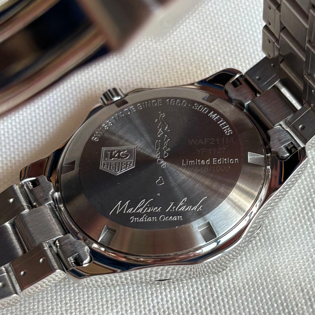 タグホイヤー　アクアレーサー　モルディブ