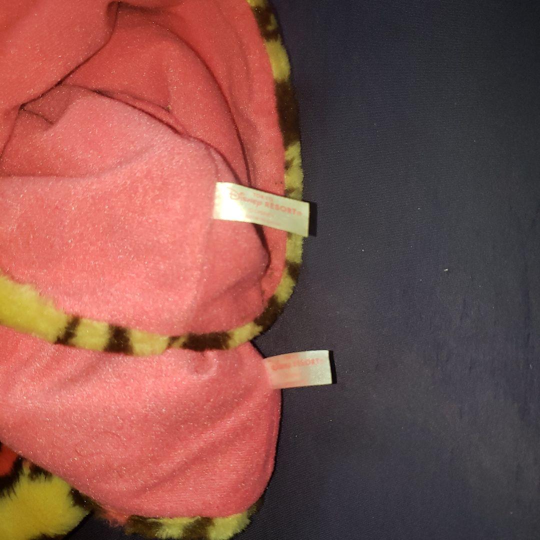 ミニーマウス ヒョウ柄　マフラーキャップ　レッグウォーマー