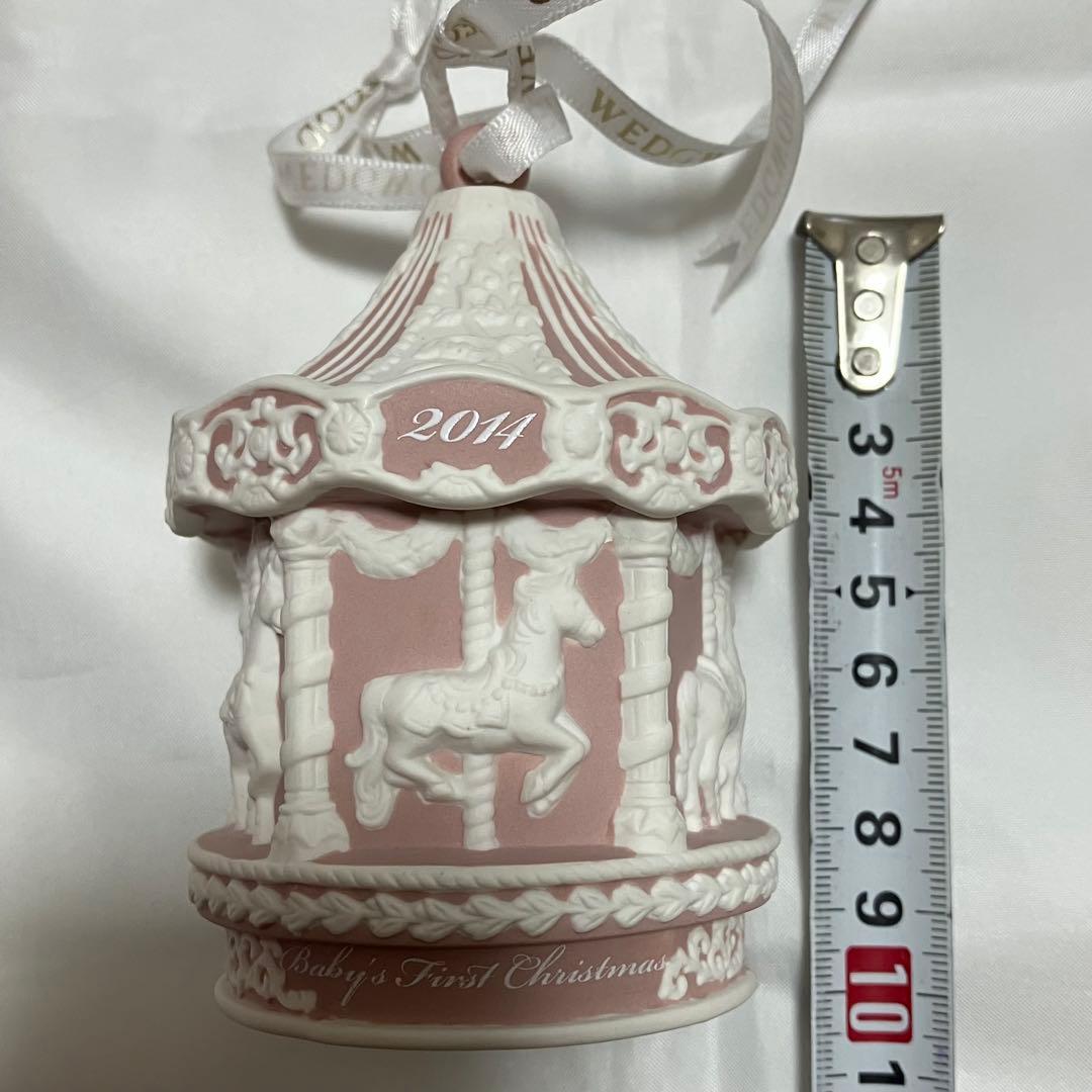  オーナメント 2014 ピンク カルーセル ウェッジウッド 馬
