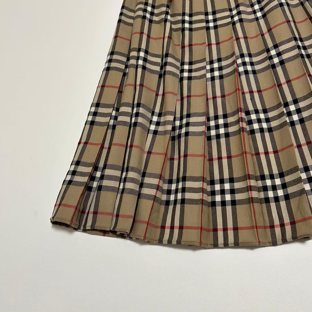✨希少 BURBERRYS ノバチェック プリーツスカート ヴィンテージ ウール