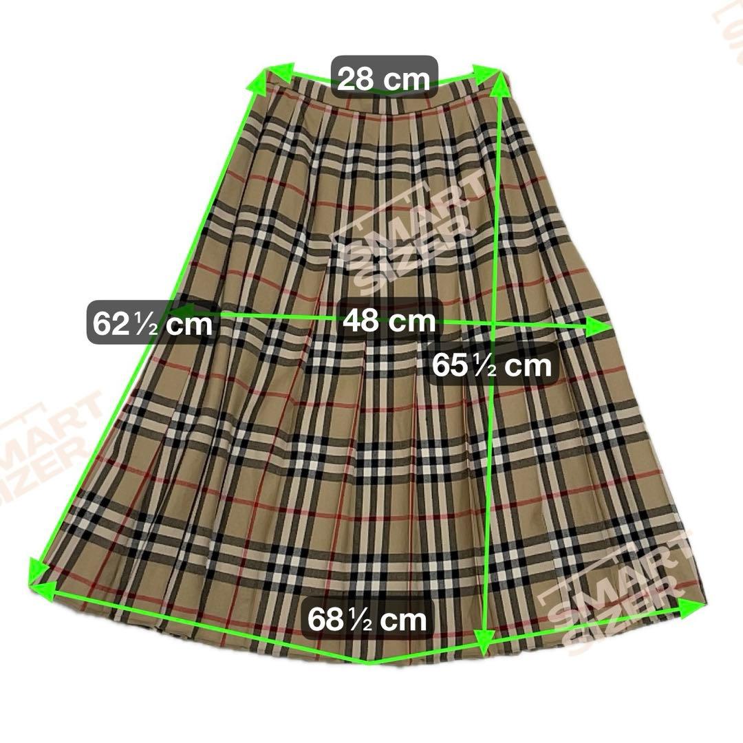 ✨希少 BURBERRYS ノバチェック プリーツスカート ヴィンテージ ウール