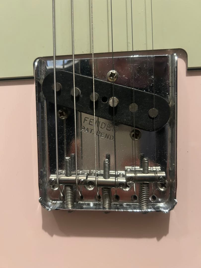 フェンダー　テレキャス　シェルピンク