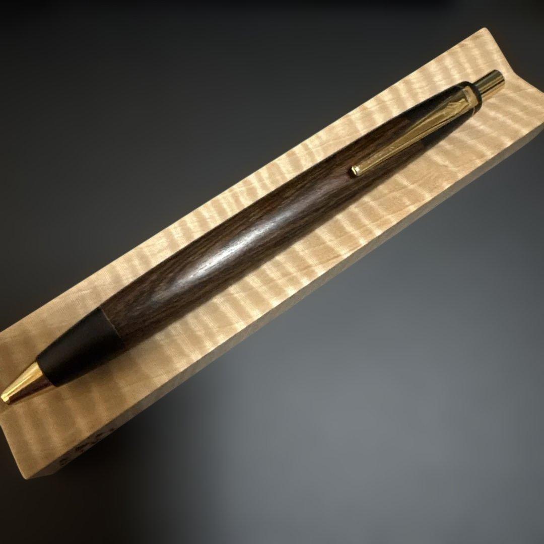 〈本日限定〉野原工芸　スタンダードボールペン　新型　キングウッド