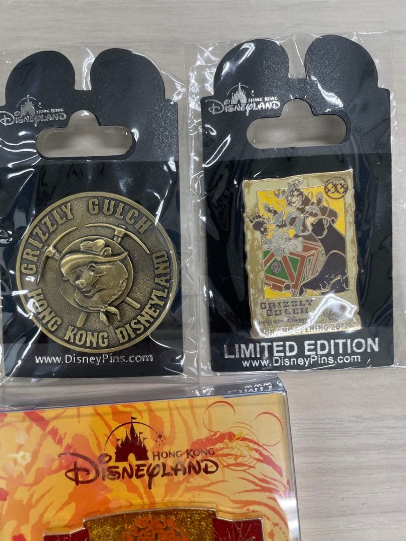 ディズニー 香港限定 ピンバッジ 6個セット