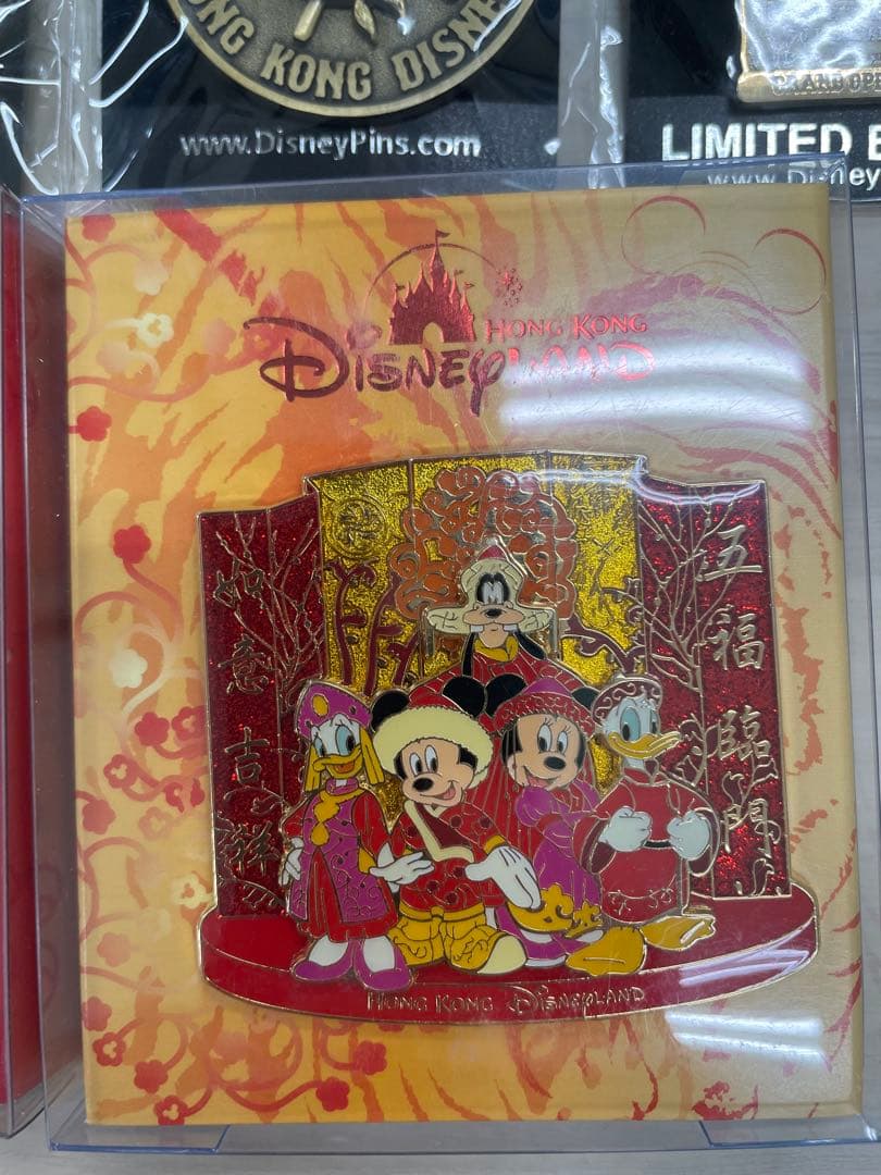 ディズニー 香港限定 ピンバッジ 6個セット