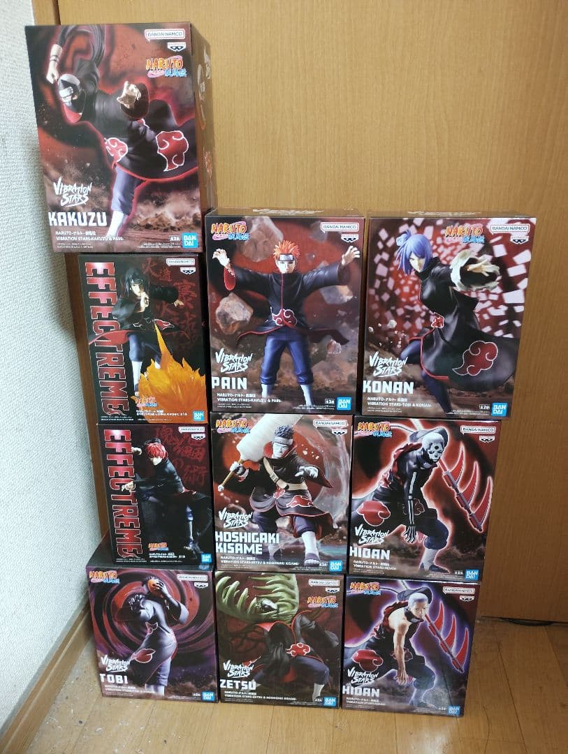 ナルト 暁フィギュアセット 10体