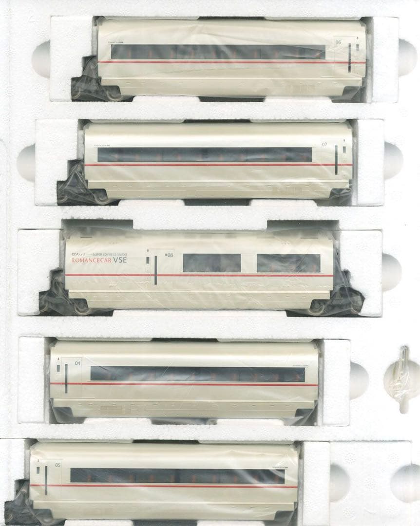 TOMIX 限定品 小田急ロマンスカー50000形VSEセット【新品,未使用品】