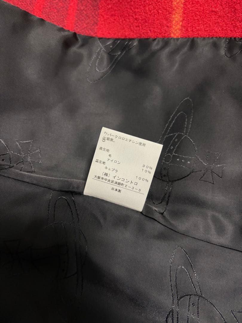 Vivienne Westwood RED LABEL 魔女コート　チェック