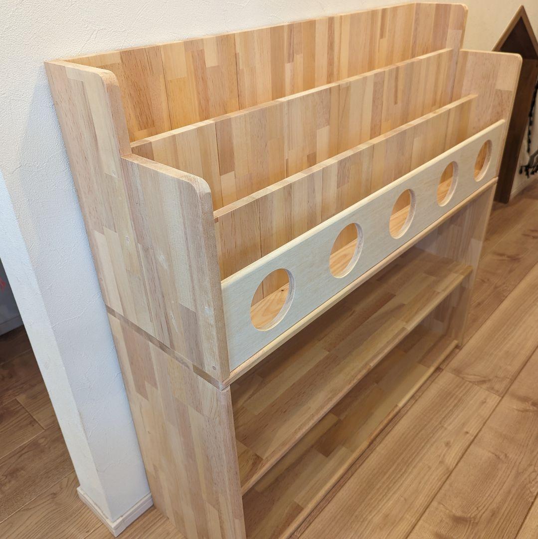 じょな　絵本棚　木製本棚　✨　木製　ハンドメイド