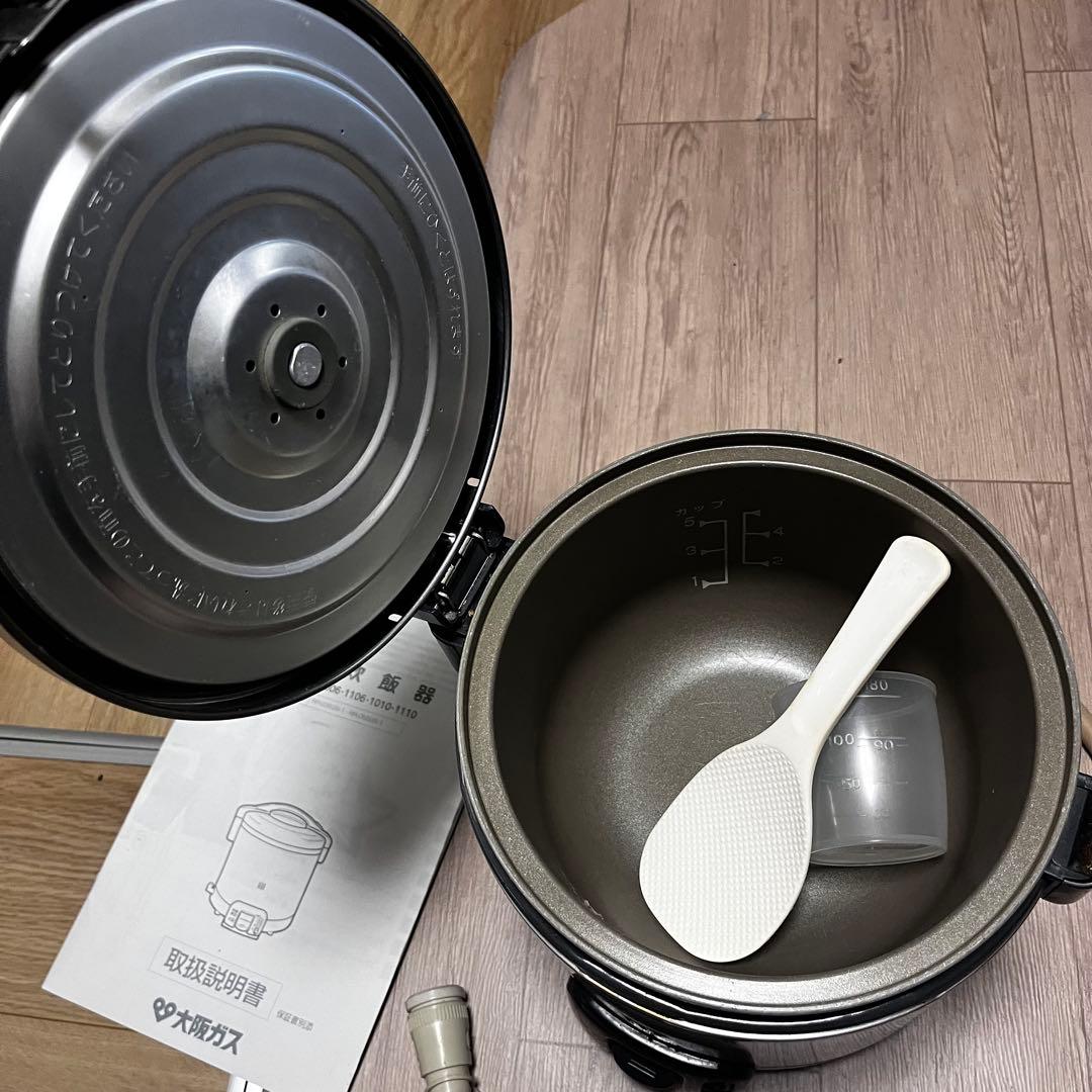 ガス炊飯器　大阪ガス　リンナイ　型番RR-055GS-1