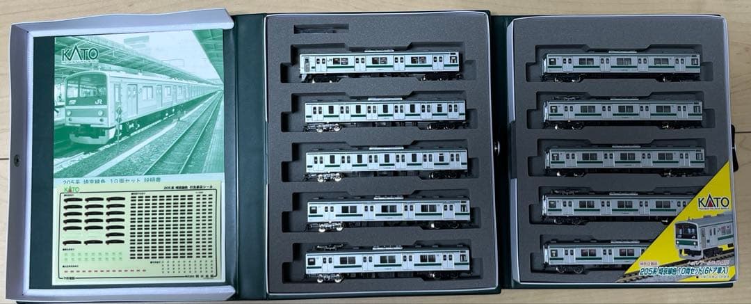 Nゲージ加工品　KATO 205系　埼京線　10両セット
