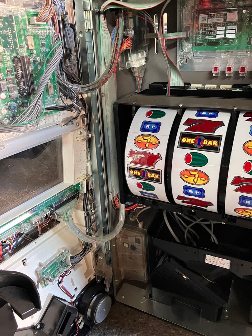 パチスロ実機　ワンバーワン　不要機付き