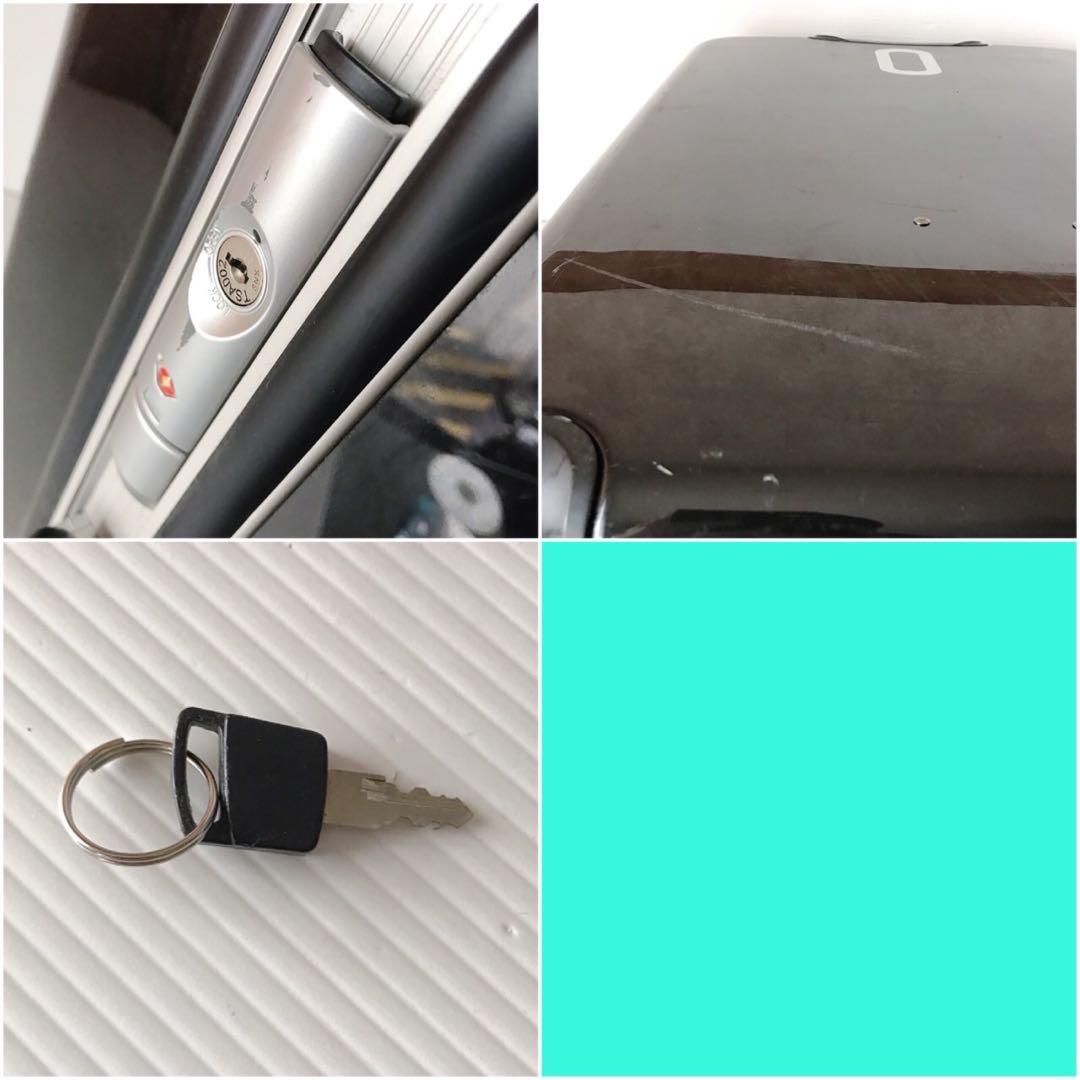 adidas ブラック キャリーケース 5 スーツケース 旅行バッグ