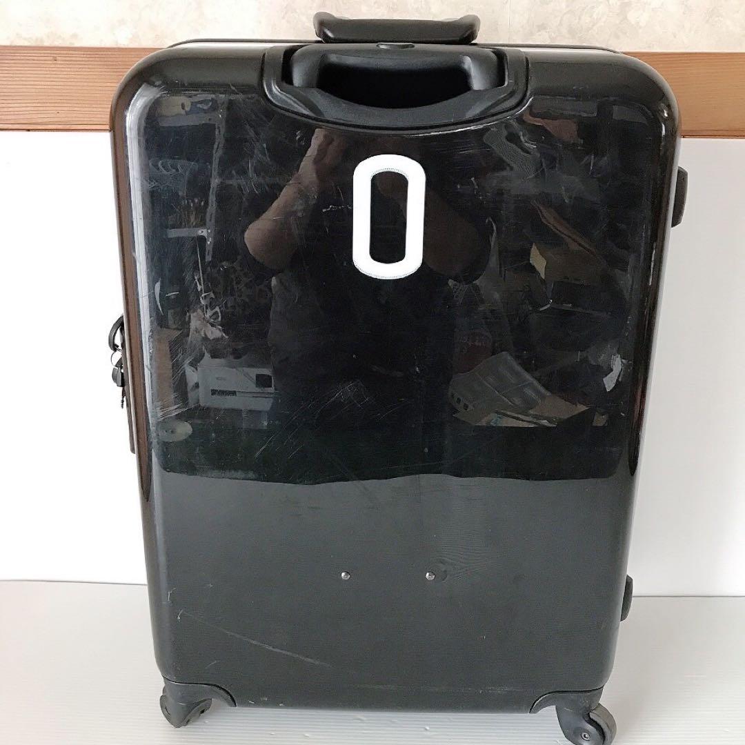 adidas ブラック キャリーケース 5 スーツケース 旅行バッグ