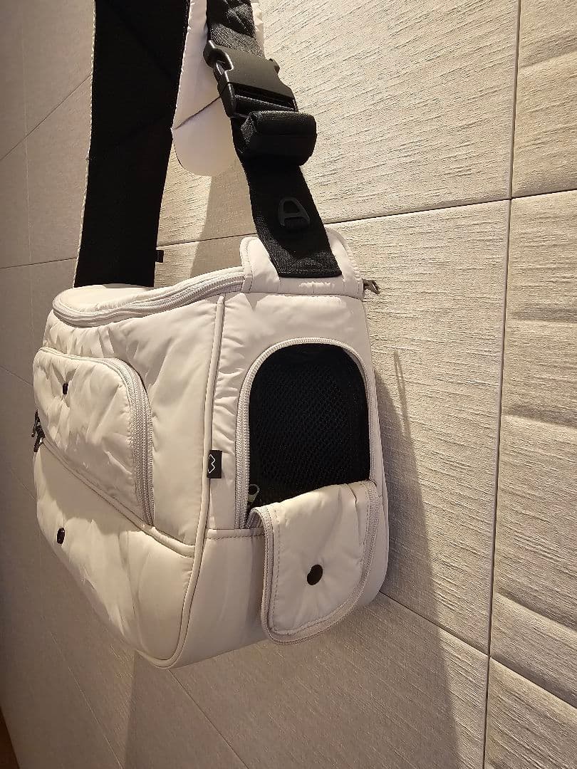 ssoook ベージュ ペット用キャリーバッグ