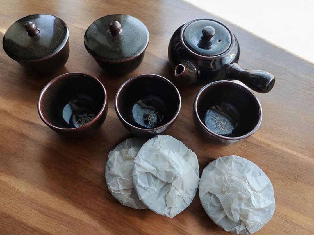 薩摩焼　沈寿官14代　茶器セット　　古美術