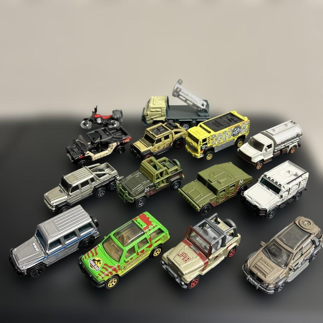 マテル マッチボックス ジュラシックワールド ミニカー まとめ売り