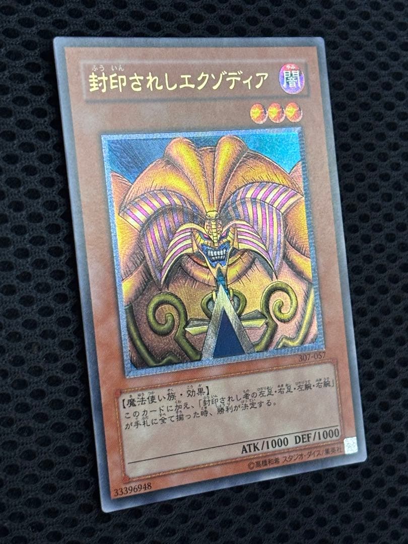 昼*陽様 極美品〜完美品級　封印されしエクゾディア　レリーフ　遊戯王