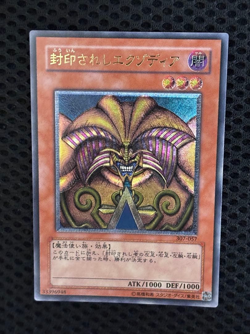 昼*陽様 極美品〜完美品級　封印されしエクゾディア　レリーフ　遊戯王