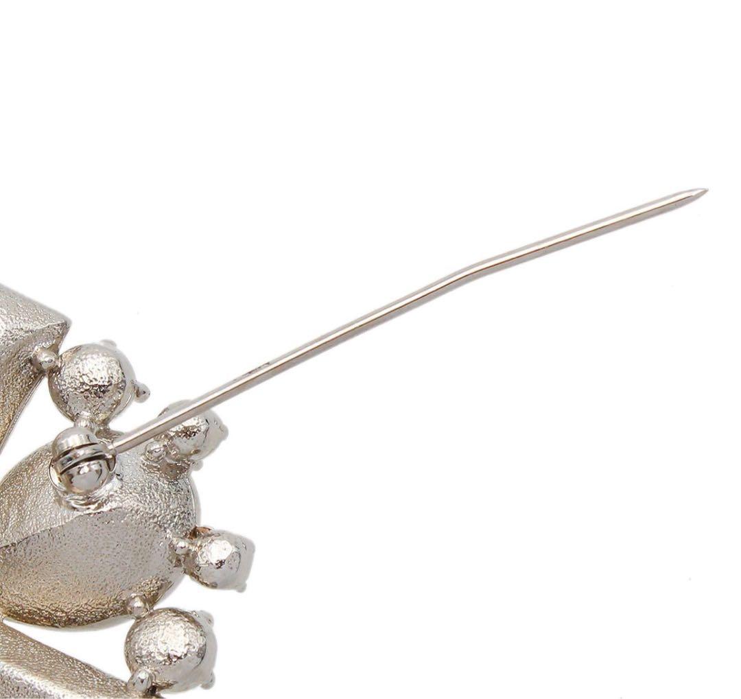 E2855 美品!! シャネル ココマーク ラインストーン ブローチ