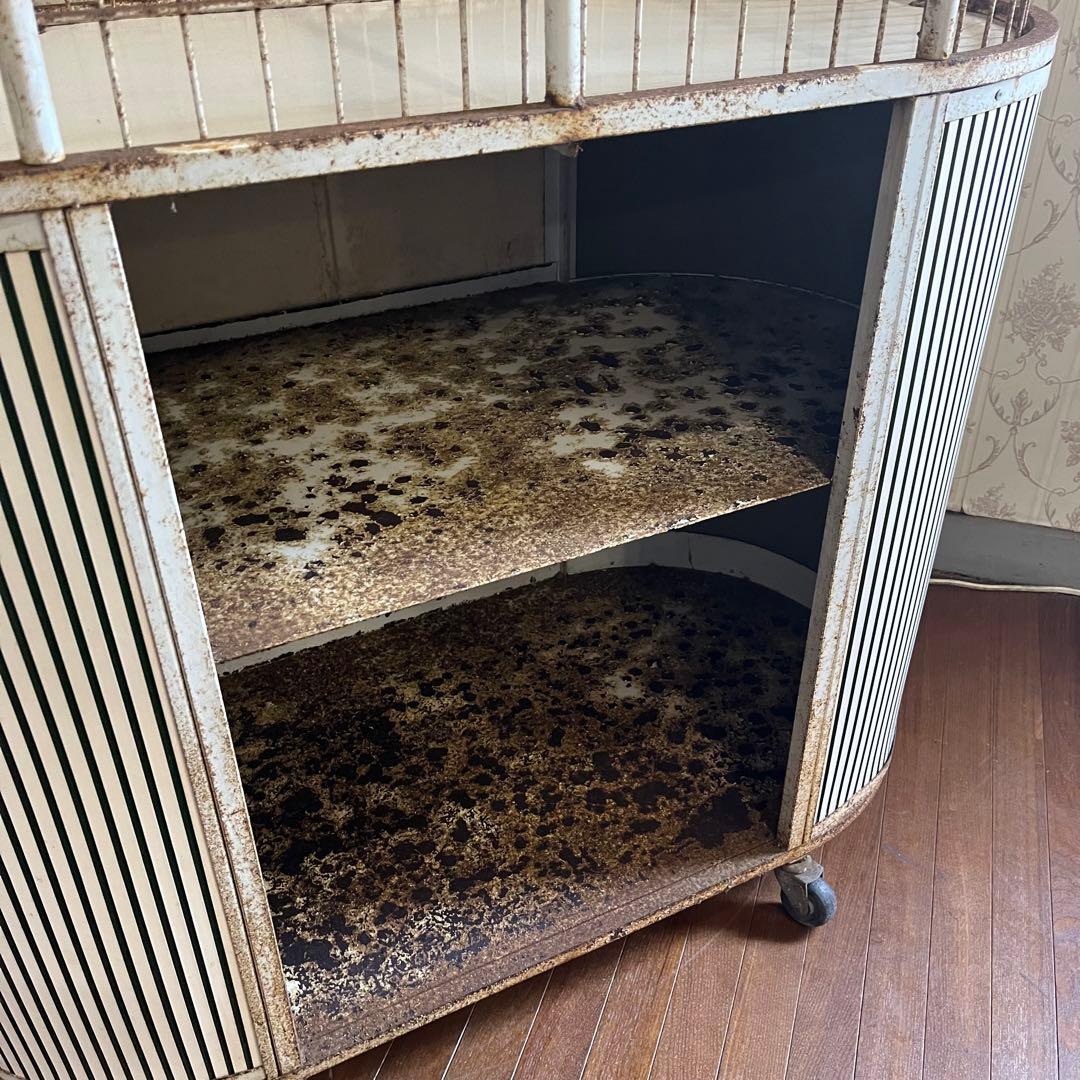 【アンティーク】昭和レトロ フジカラー 店舗用 什器 陳列棚 ノベルティ 古道具