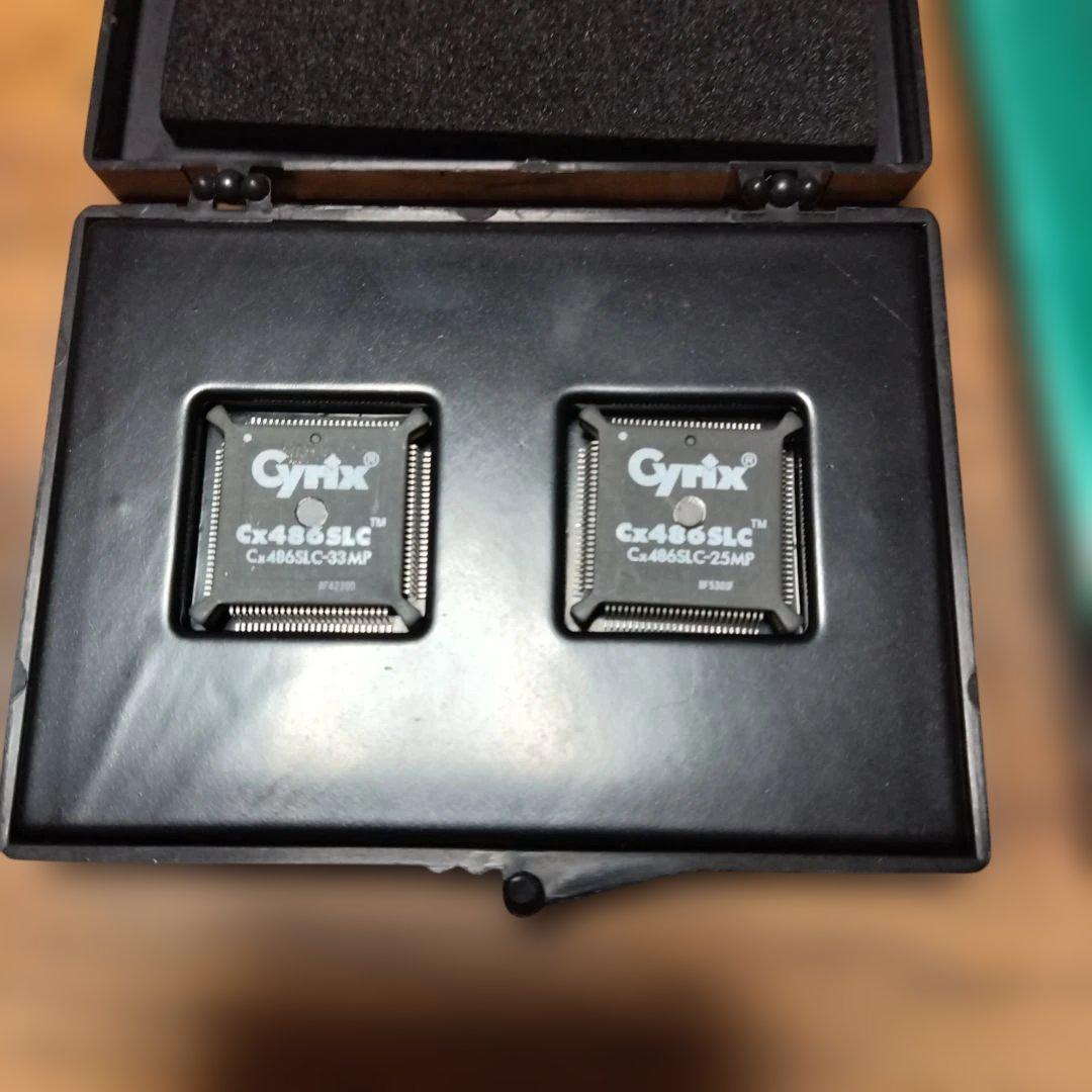 Cyrix Cx486SLC CPU 2個セット