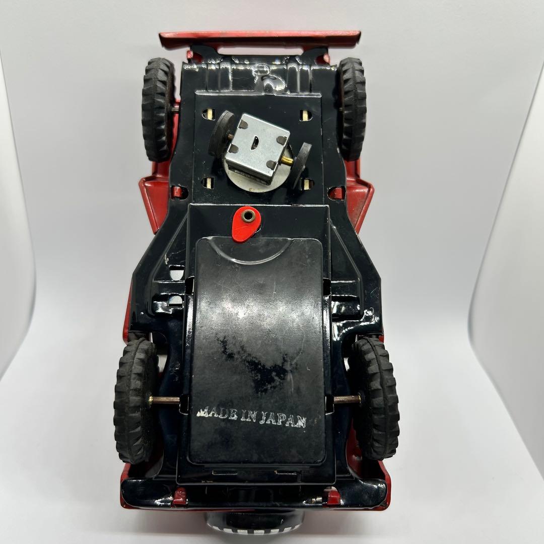 日本製　ブリキ　ジープ　JEEP 電池式　当時物