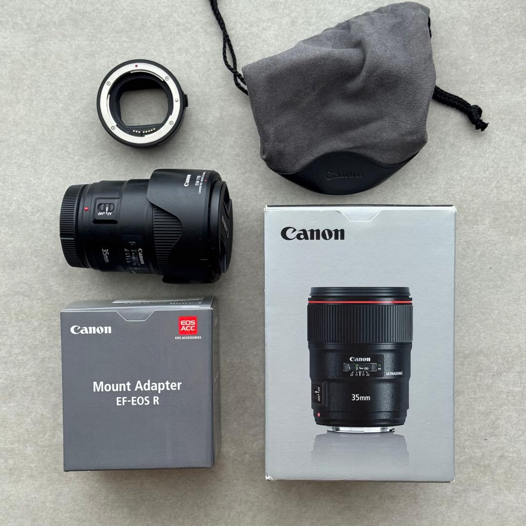 Canon EF 35mm f/1.4 Ⅱ USM | マウントアダプターセット
