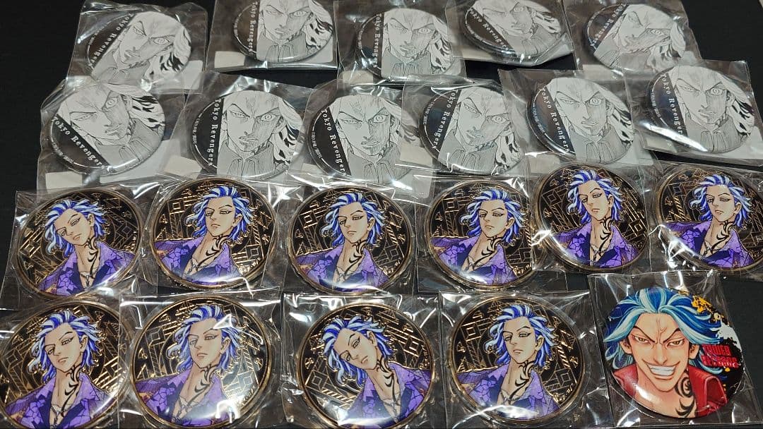 東京リベンジャーズ 東リべ 缶バッジ 柴大寿 22点まとめ売り