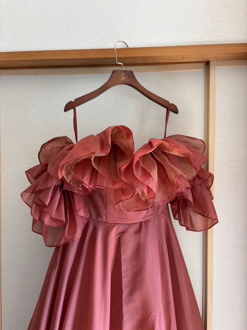 THE URBAN BLANCHE　2WAY　フリル　カラードレス