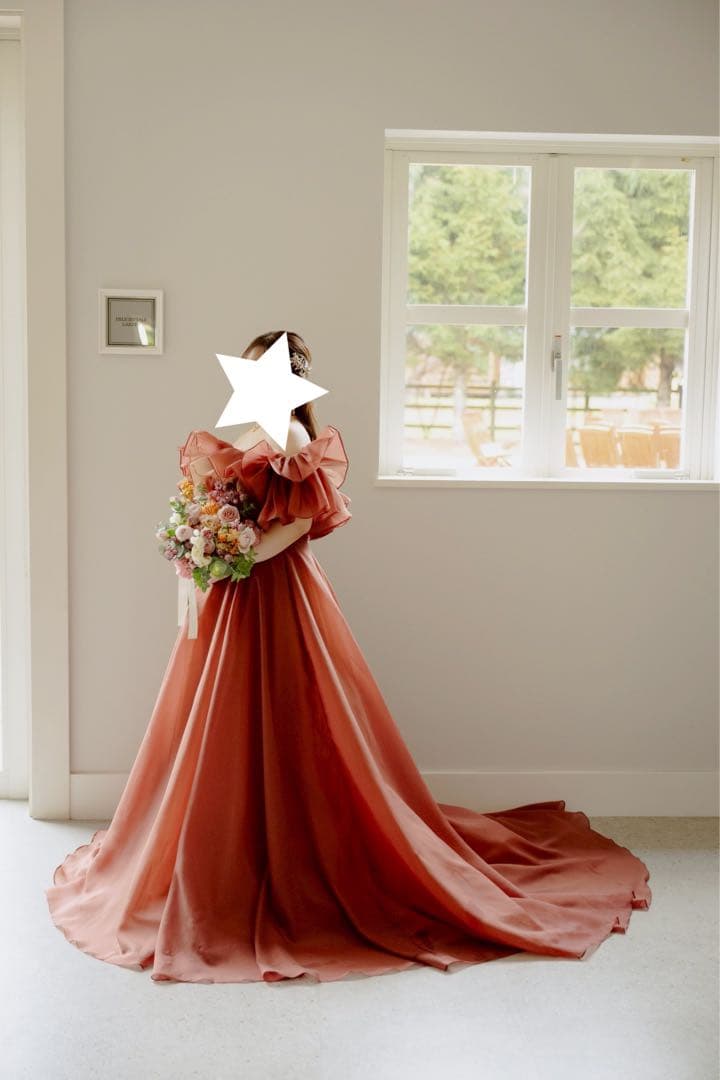 THE URBAN BLANCHE　2WAY　フリル　カラードレス