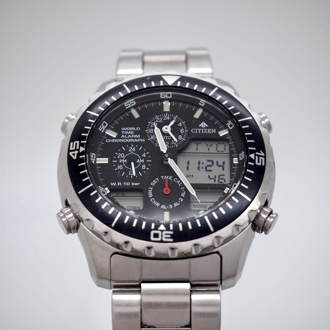 専用574 稼働 【美品】CITIZEN メンズ　プロマスター ワールドタイム