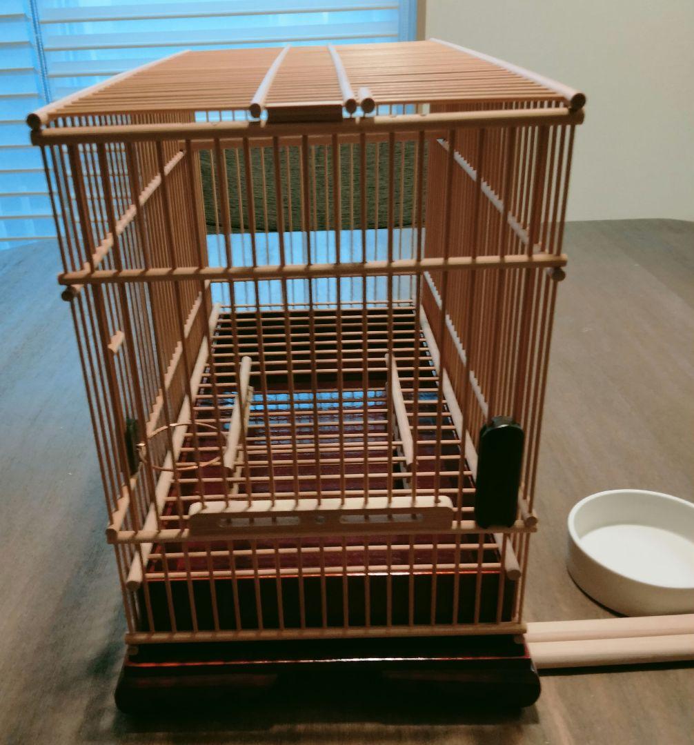 鳥かご　竹籠　メジロ籠