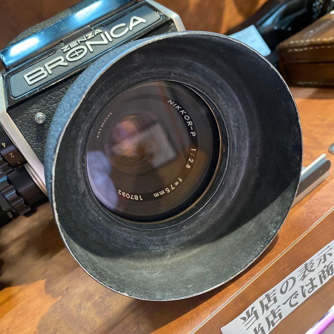 ZENZA BRONIKA ゼンザブロニカ NIKKOR-P 75mm F1.8