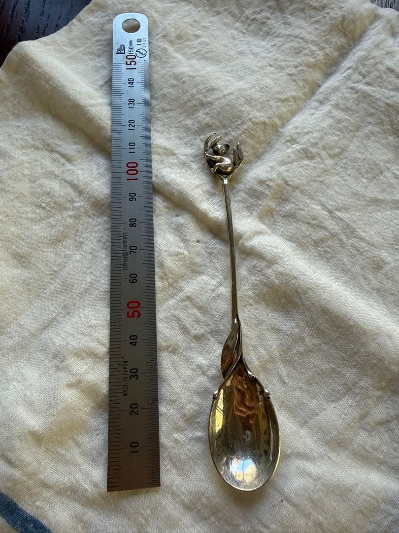 オーストラリア製　シルバー工芸品スプーン コアラハンドル付き