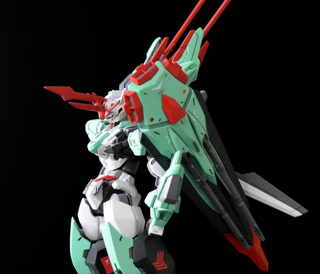 HG ガンダムエアリアル改修型 ミキシング 改修 全塗装 ガンプラ 完成品