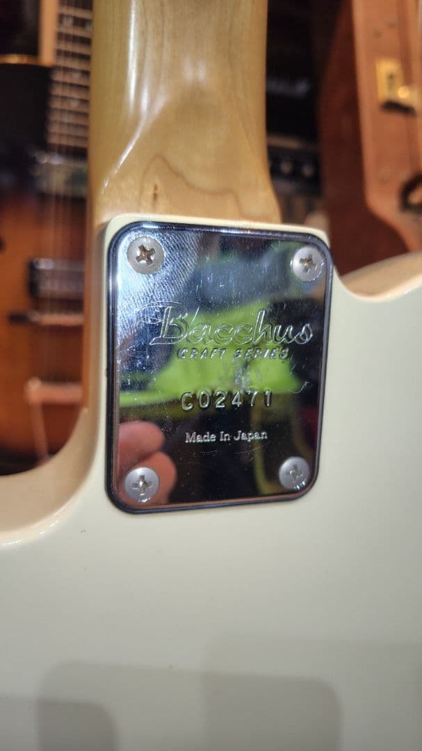 【ジャンク品】日本製Bacchus　CRAFTシリーズ　テレキャスター