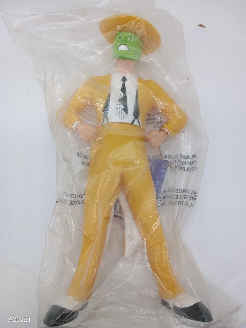 激レア 絶版品 MASK　マスク ジムキャリ未開封 タグ付き ソフビ フィギュア