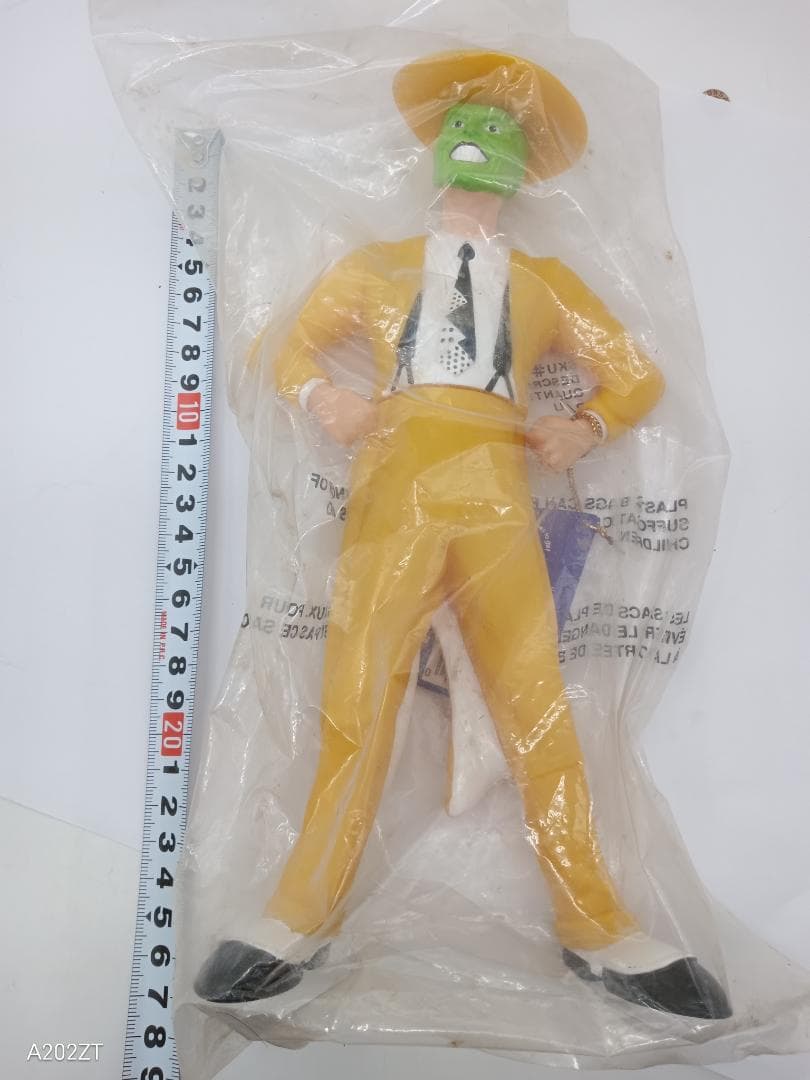 激レア 絶版品 MASK　マスク ジムキャリ未開封 タグ付き ソフビ フィギュア