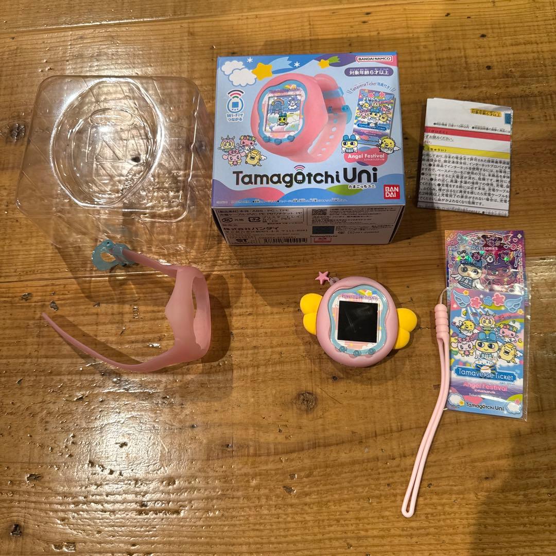Tamagotchi Uni ピンク　エンジェルフェスティバル　たまごっちユニ