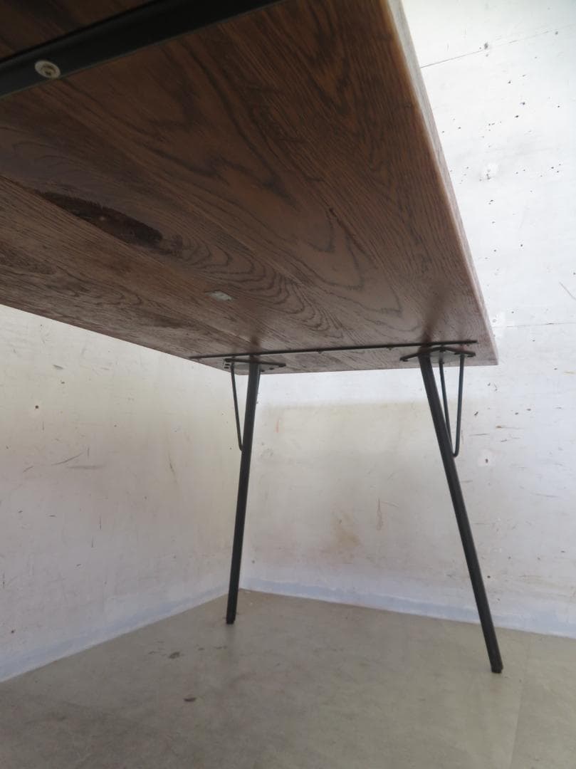 ACMEアクメファニチャー■グランドビューダイニングテーブル■オーク無垢アイアン