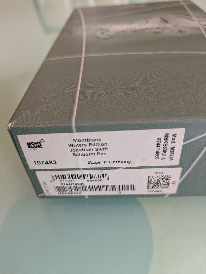 美品Montblanc限定版ジョナサンスイフトボールペン107483