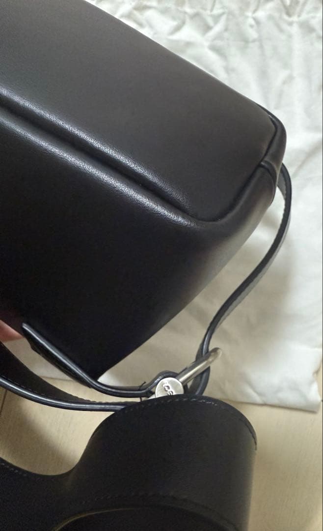 超美品　OSOI MINI BROT BAGがま口　ショルダーバッグ　ブラック