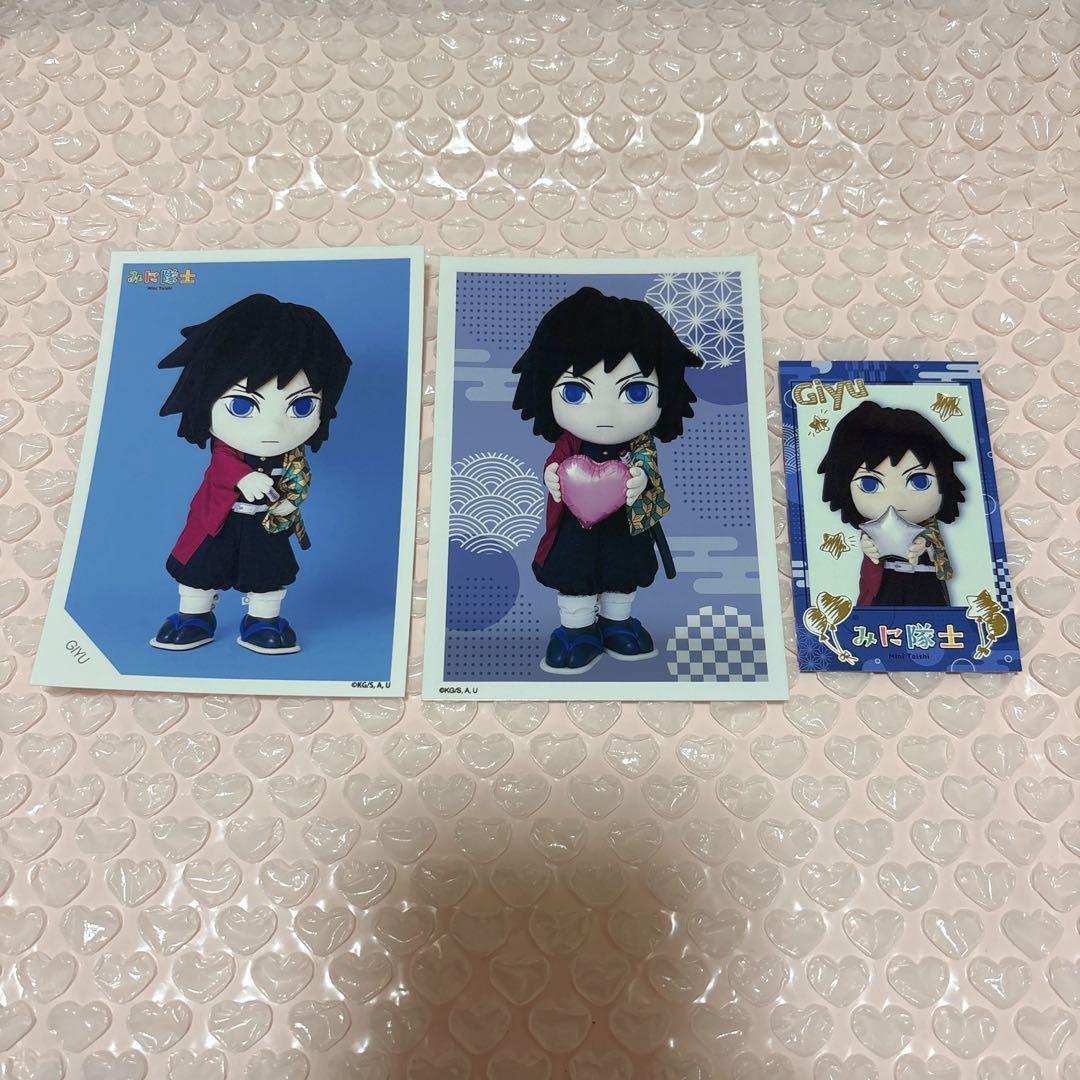 鬼滅の刃 みに隊士 ブロマイド チェキ 冨岡義勇