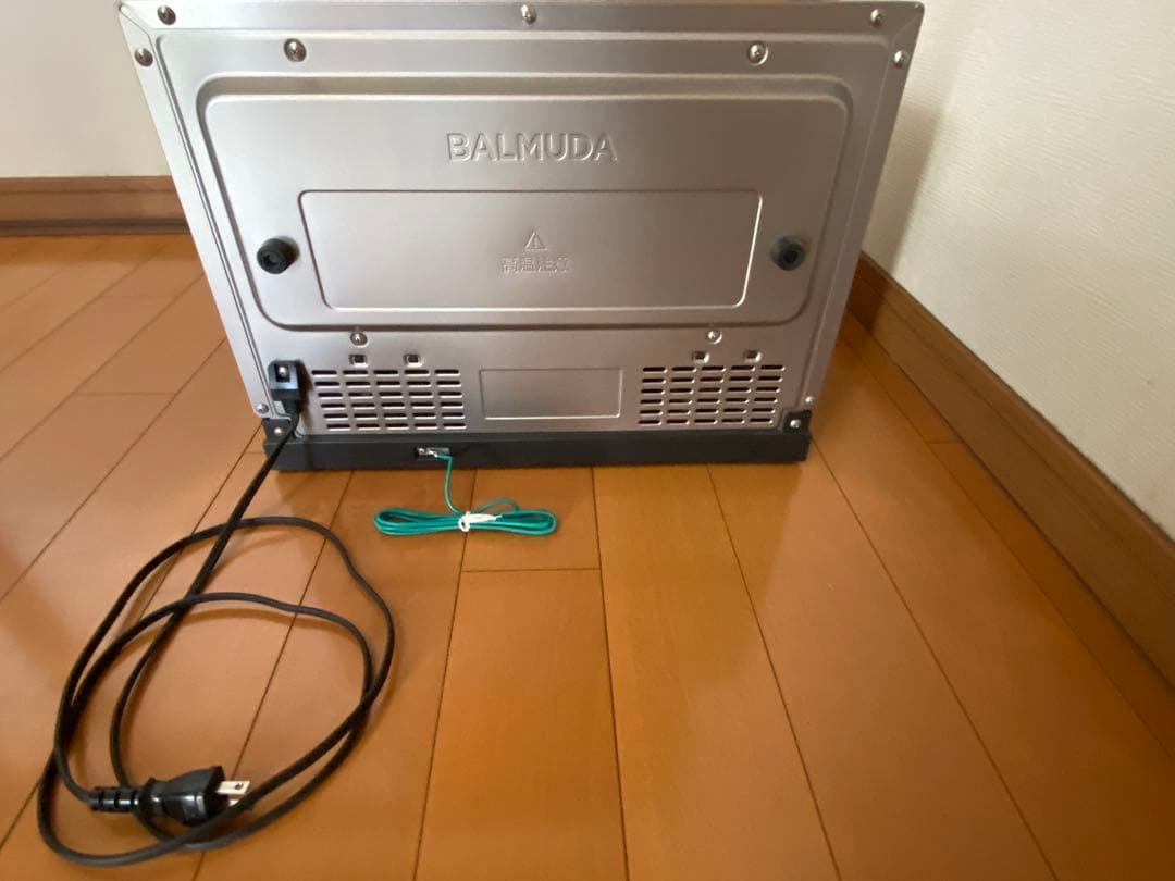 ジャンク品　BALMUDA オーブンレンジ K04A ブラック　2022年製