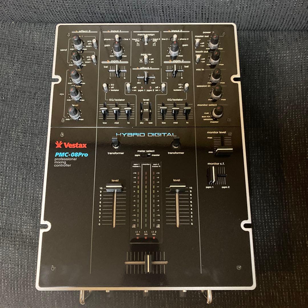 最終価格！美品！￼最高傑作！ vestax pmc-08pro ￼djミキサー