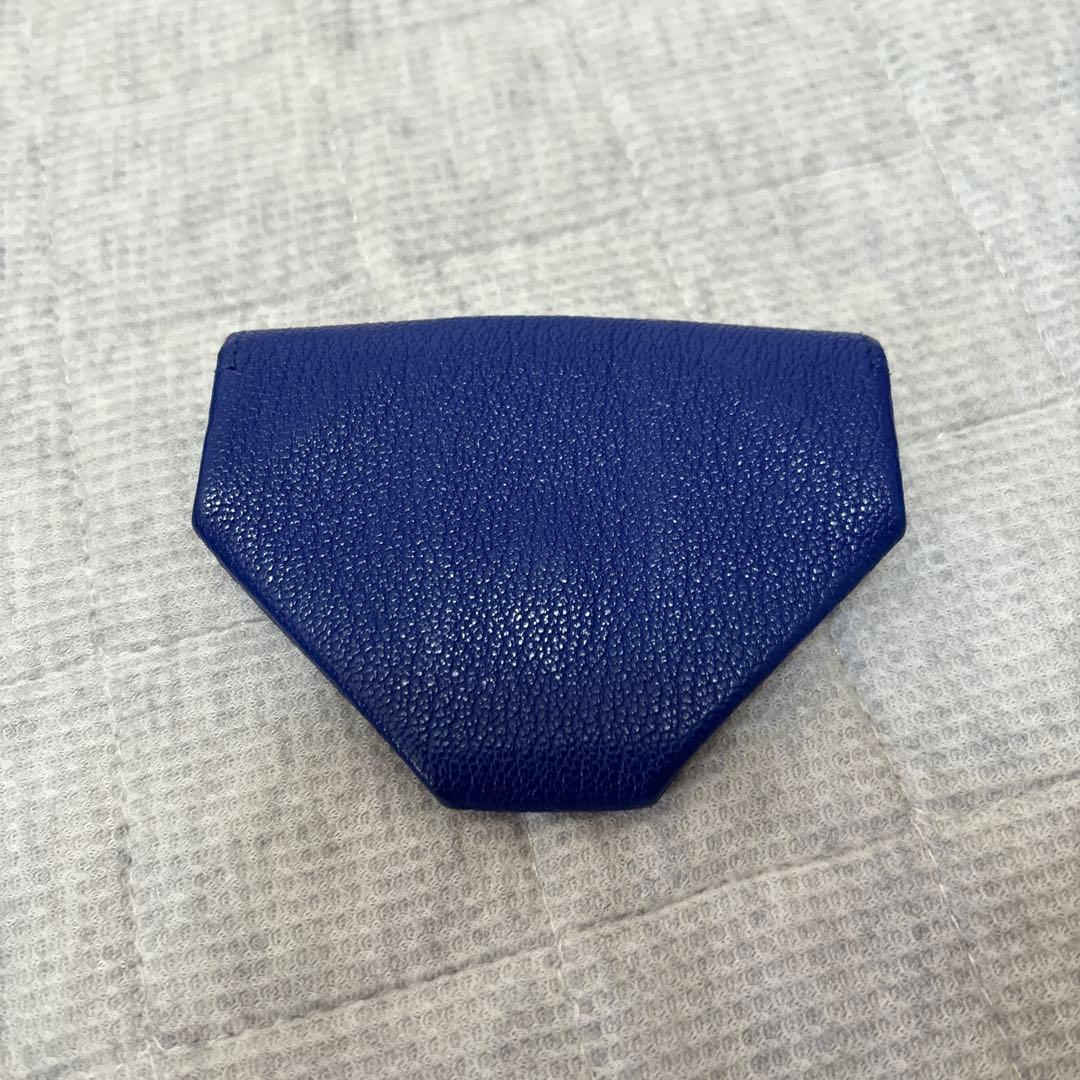 HERMES ルヴァンキャトル ケース 小銭入れ ブルー　ユニセックス