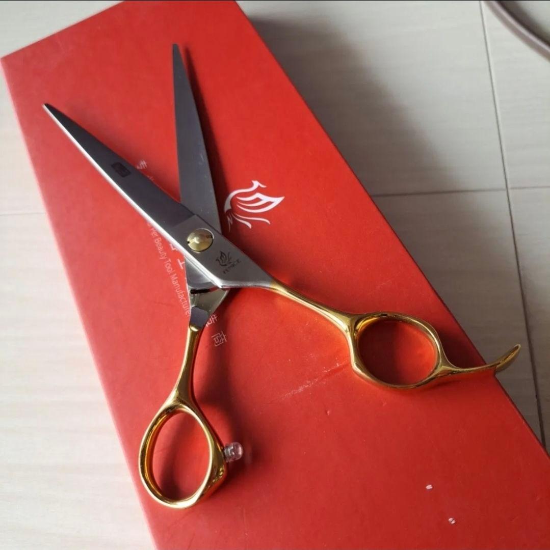 新品★フェニーチェ ストレートシザー★7in トリミングシザー